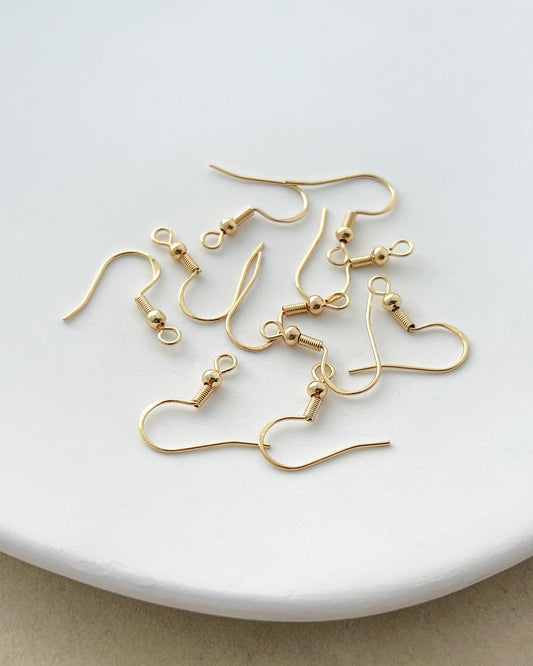 14K Gold Filled Fish Hook Ear Wires