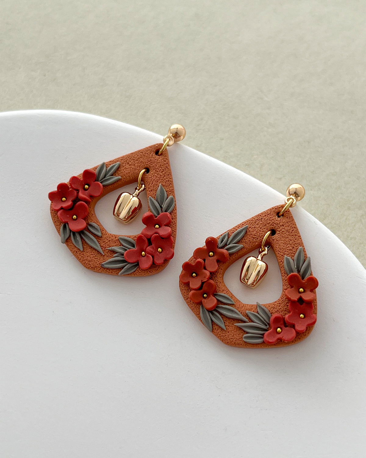 14K Gold Filled Bell Pepper Earring Charms