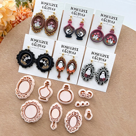 Vintage Frame Polymer Clay Cutters