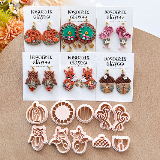 Fairy Garden Polymer Clay Cutter Set