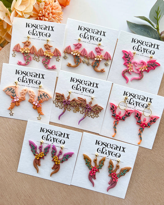 Flying Dragon Polymer Clay Cutters