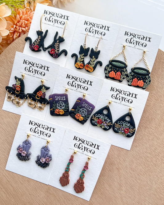 Mystical Witchy Polymer Clay Cutters