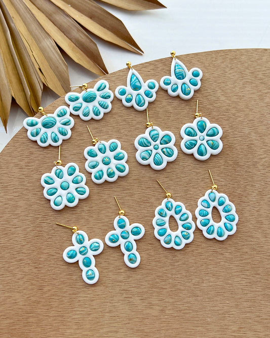 Western Polymer Clay Cutters | Turquoise Clay Cutters