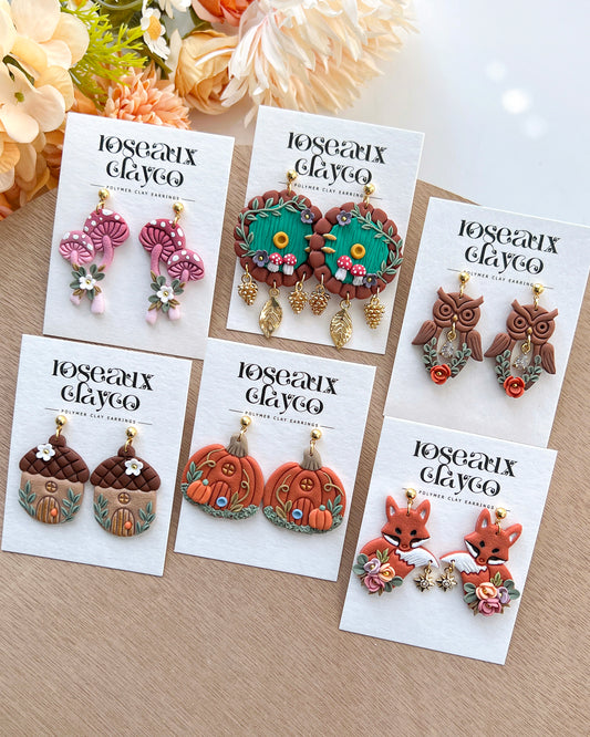 Fairy Garden Polymer Clay Cutter Set