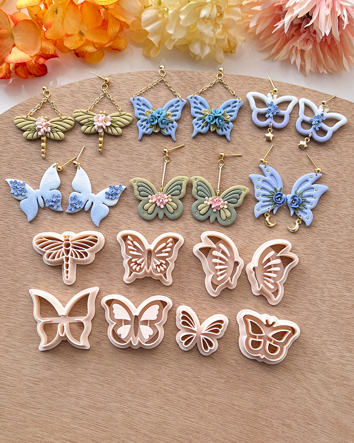 Butterflies Clay Cutters