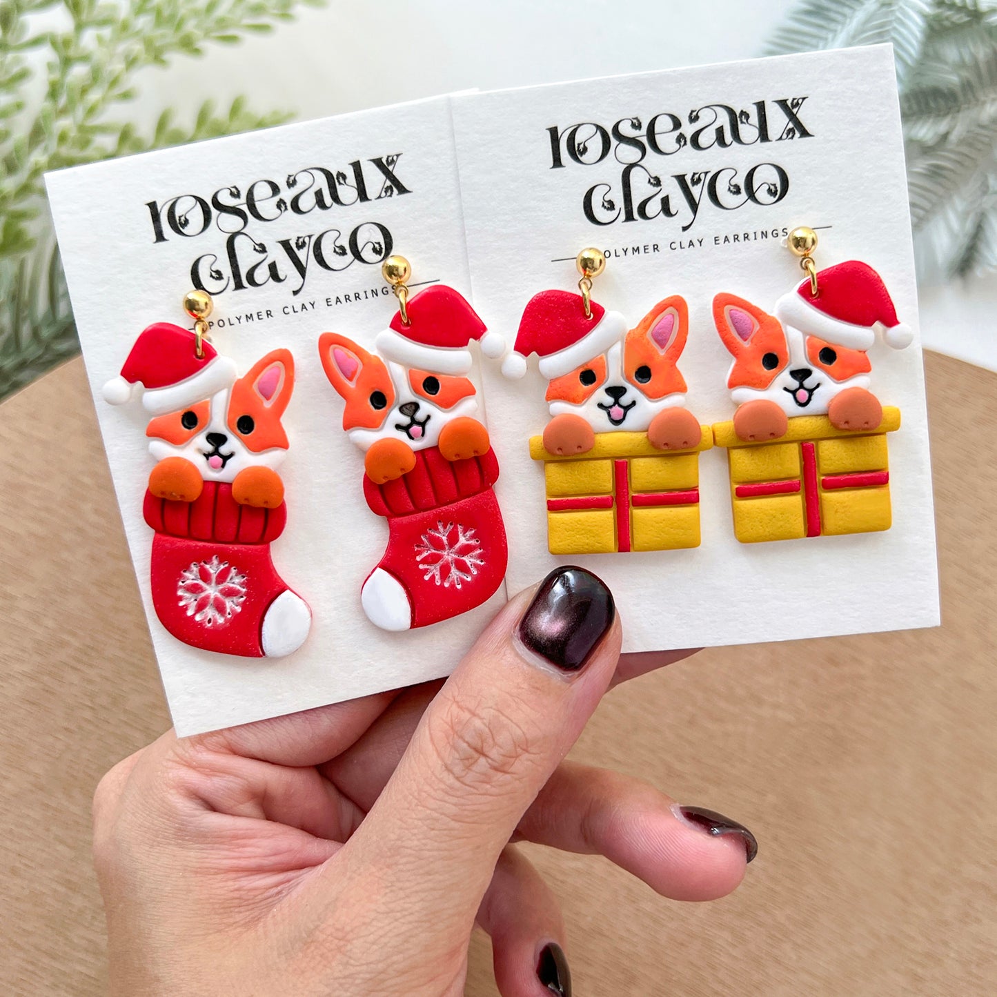 Christmas Animal Stocking Polymer Clay Cutters