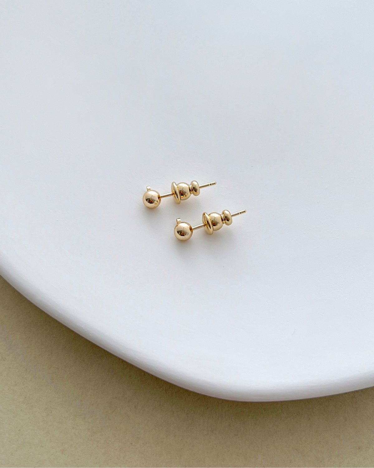 14K Gold Filled Bullet Earring Backs