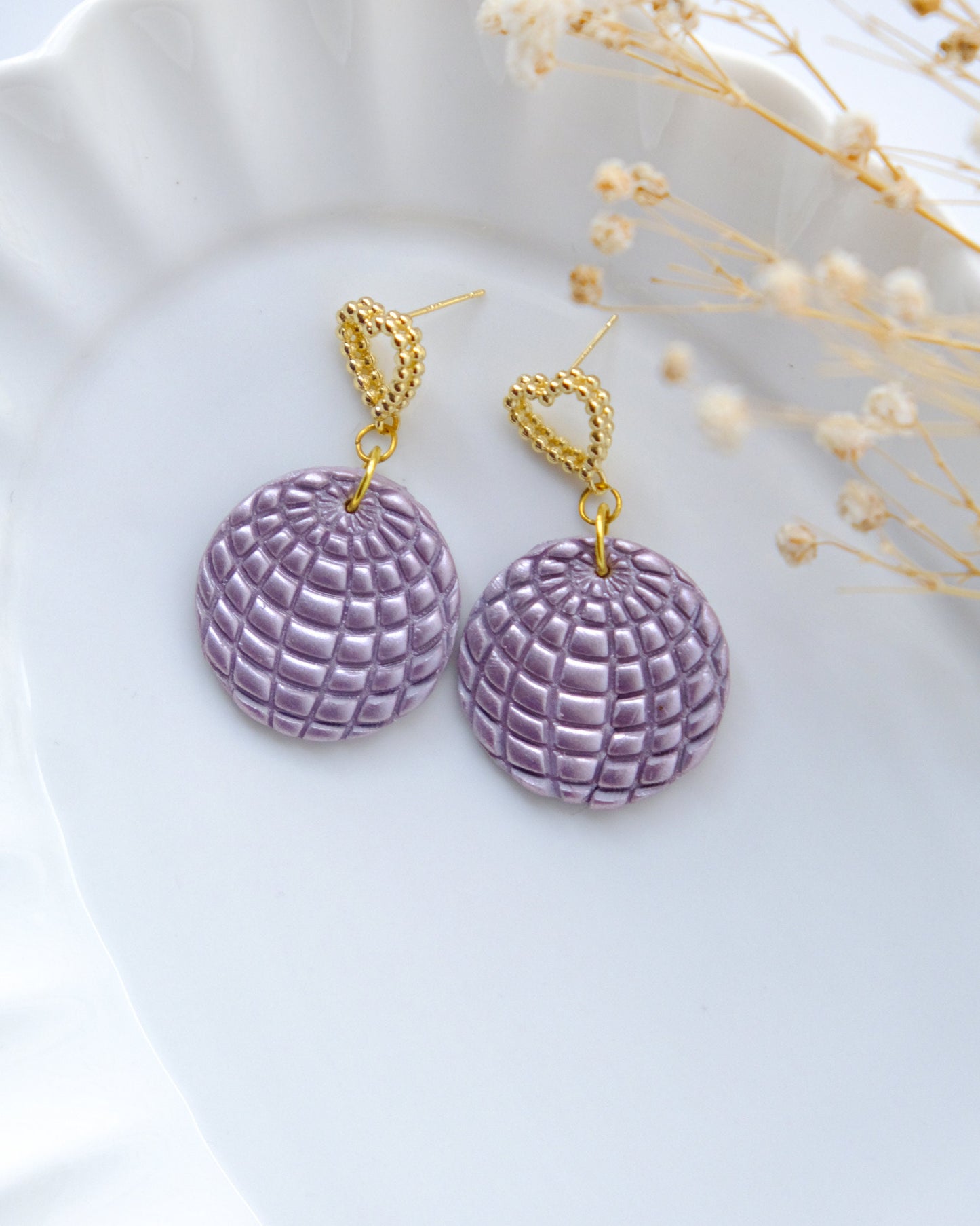 Disco Ball Polymer Clay Cutters | Clay Cutters | Spring Clay Earring Cutter | Jewelry Making