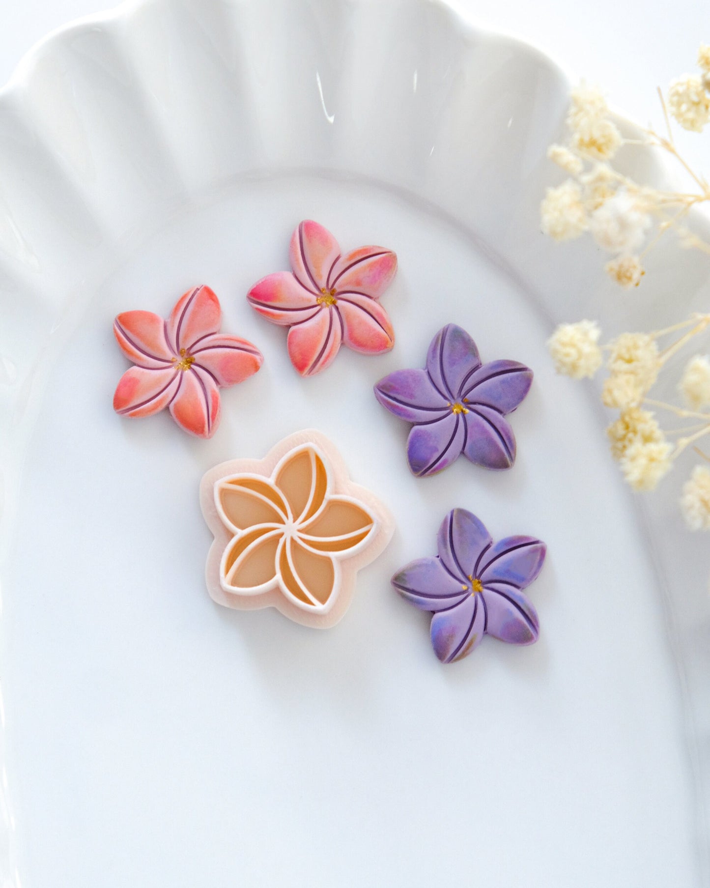 Spring Flowers Polymer Clay Cutters | Spring Clay Cutters | Earring Making