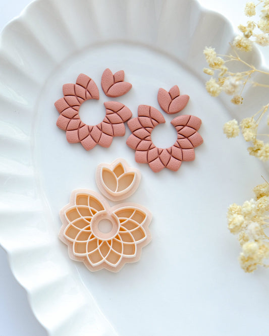 Scalloped Dangle Polymer Clay Cutter | Spring Clay Cutters