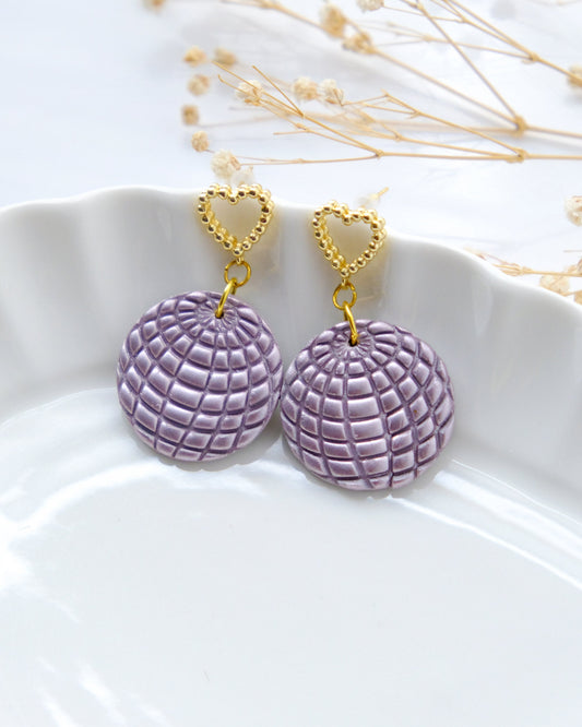 Disco Ball Polymer Clay Cutters | Clay Cutters | Spring Clay Earring Cutter | Jewelry Making