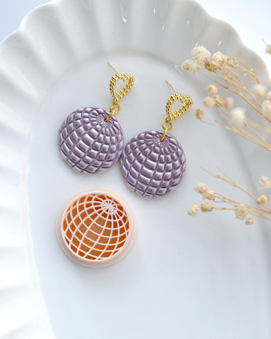 Disco Ball Polymer Clay Cutters | Clay Cutters | Spring Clay Earring Cutter | Jewelry Making
