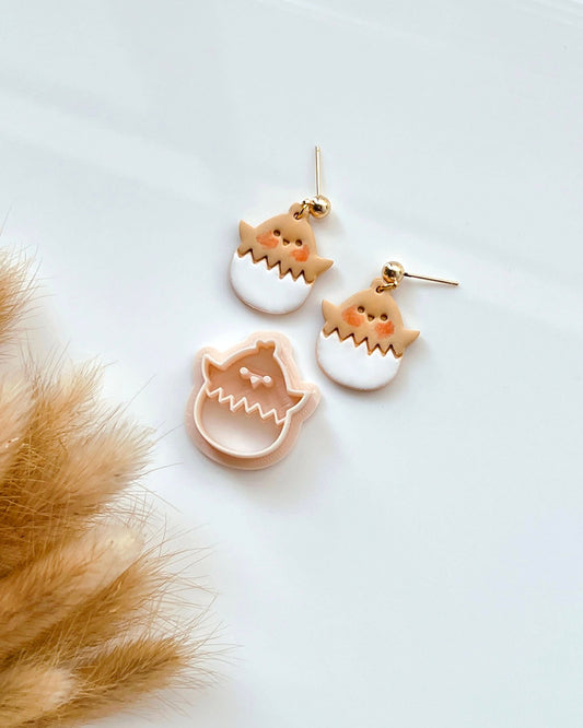 Easter Hatching Chick Clay Cutters | Easter Polymer Clay Cutter for Earring Jewelry Making | Polymer Clay Tools | 2024 Easter New Cutters
