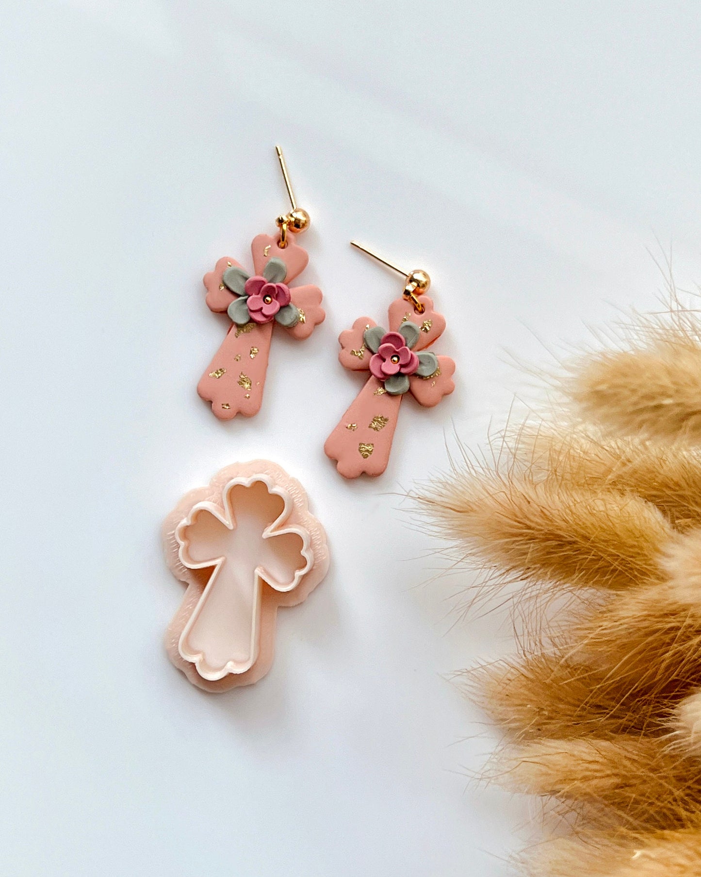 Cross Polymer Clay Cutters | Easter Clay Cutters for Earrings Making | Polymer Clay Tools