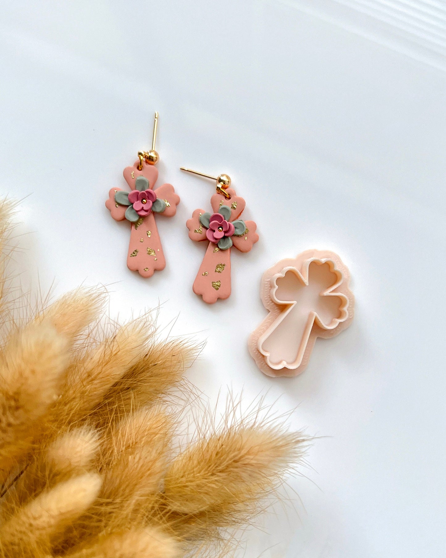Cross Polymer Clay Cutters | Easter Clay Cutters for Earrings Making | Polymer Clay Tools