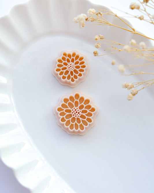 Spring Flower Polymer Clay Cutter | Floral Clay Cutters | Spring Clay Cutters for Earring Making | Clay Tools