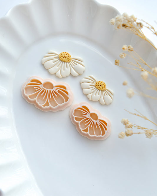 Daisy Flower Polymer Clay Cutters | Spring Clay Cutters | Floral Clay Cutters | Earring Making | Polymer Clay Tools