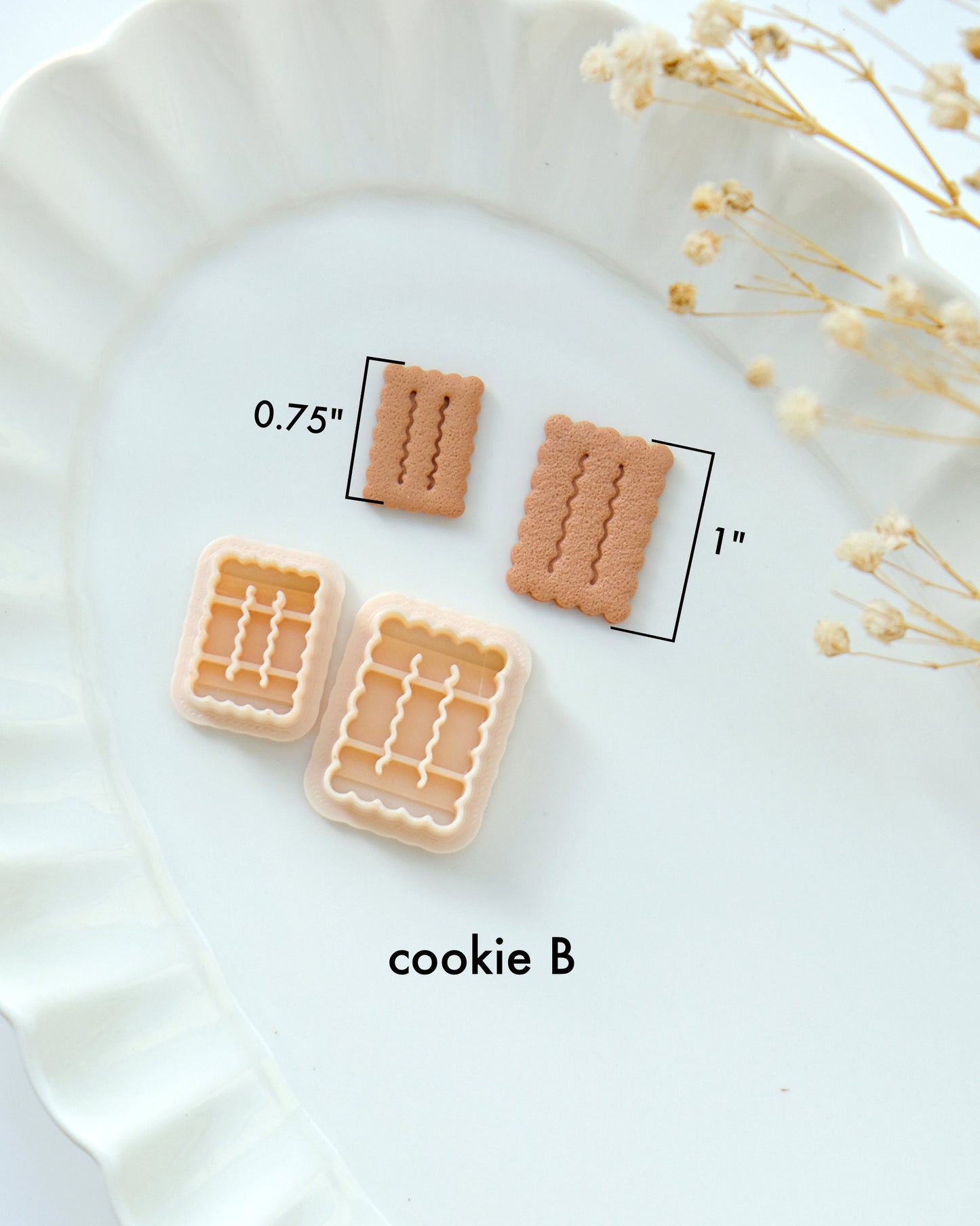 Cute Cookie Polymer Clay Cutters | Bakery Clay Cutters | Clay Earring Cutter | Jewelry Making | Clay Tools