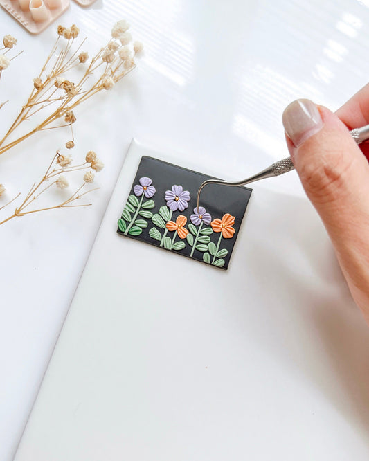 Mini Flower Petal Polymer Clay Cutters | Micro Petal Clay Cutters | Mini Polymer Clay Cutters | Clay Earring Cutters | Clay Tools