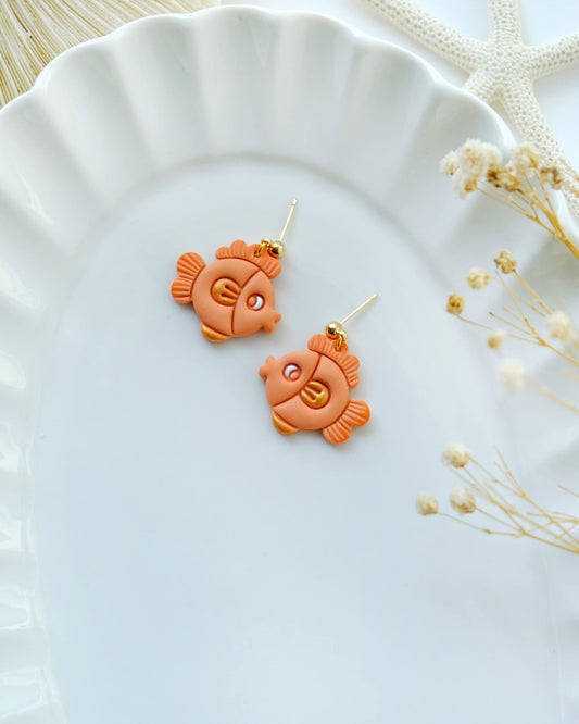 Summer Fish Polymer Clay Cutter | Ocean Animal Clay Earring Cutter