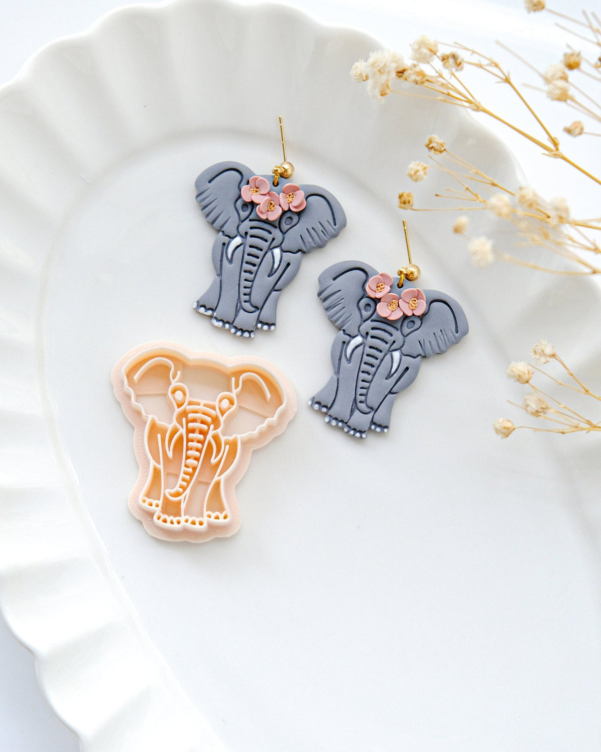 Elephant Polymer Clay Cutter