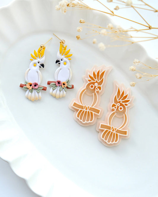 Parrot Polymer Clay Cutter | Summer Bird Clay Earring Cutters