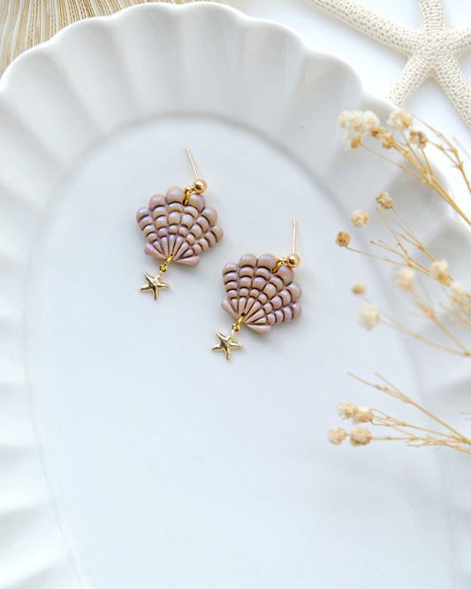 Ocean Seashell Polymer Clay Cutter | Summer Animal Clay Earring Cutters