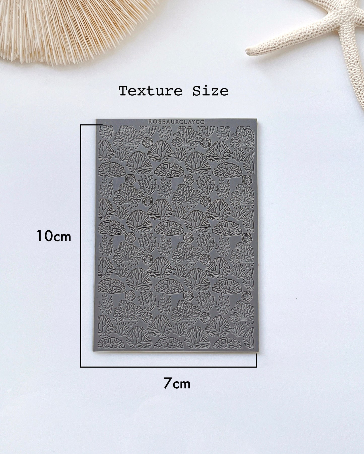 Summer Polymer Clay Earrings Texture Sheet | Polymer Clay Texture Mat for Jewelry Making | Pineapple | Coral | Aztec | Fish