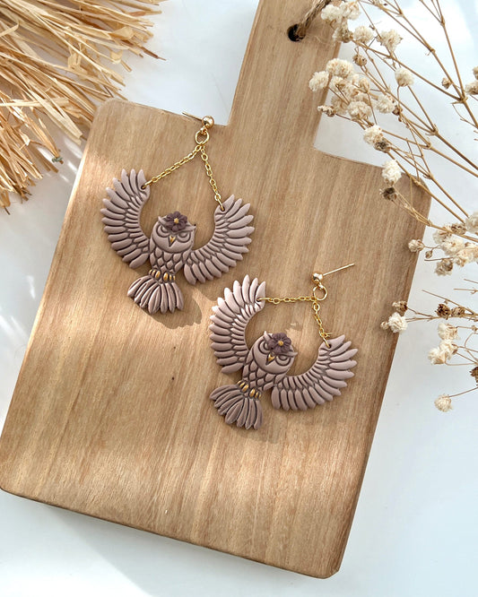 2024 Owl Animal Polymer Clay Cutters | Fall Clay Earring Cutters for Jewelry Making