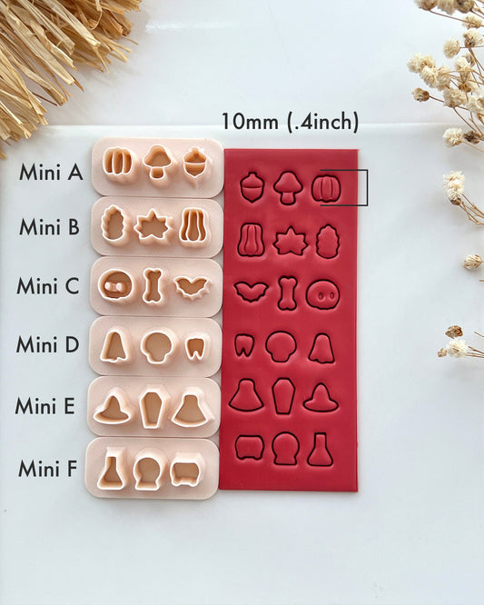 Halloween Mini Polymer Clay Cutters