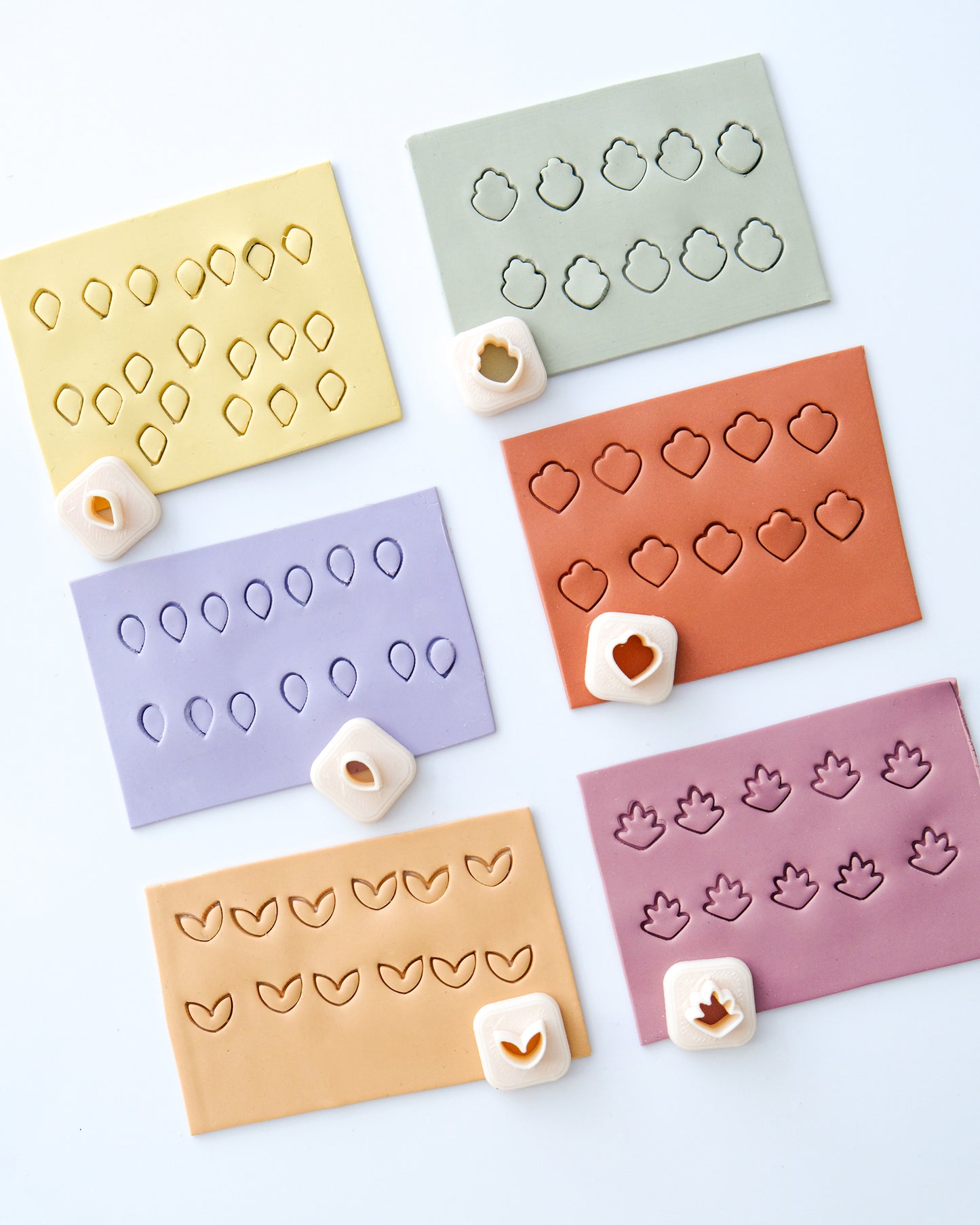 Petal Micro Mini Polymer Clay Cutters