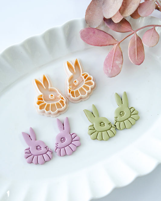 Fairytale Rabbit Clay Earring Cutters