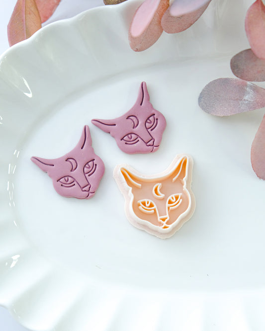 Polymer Clay Cutters for Cat Earrings