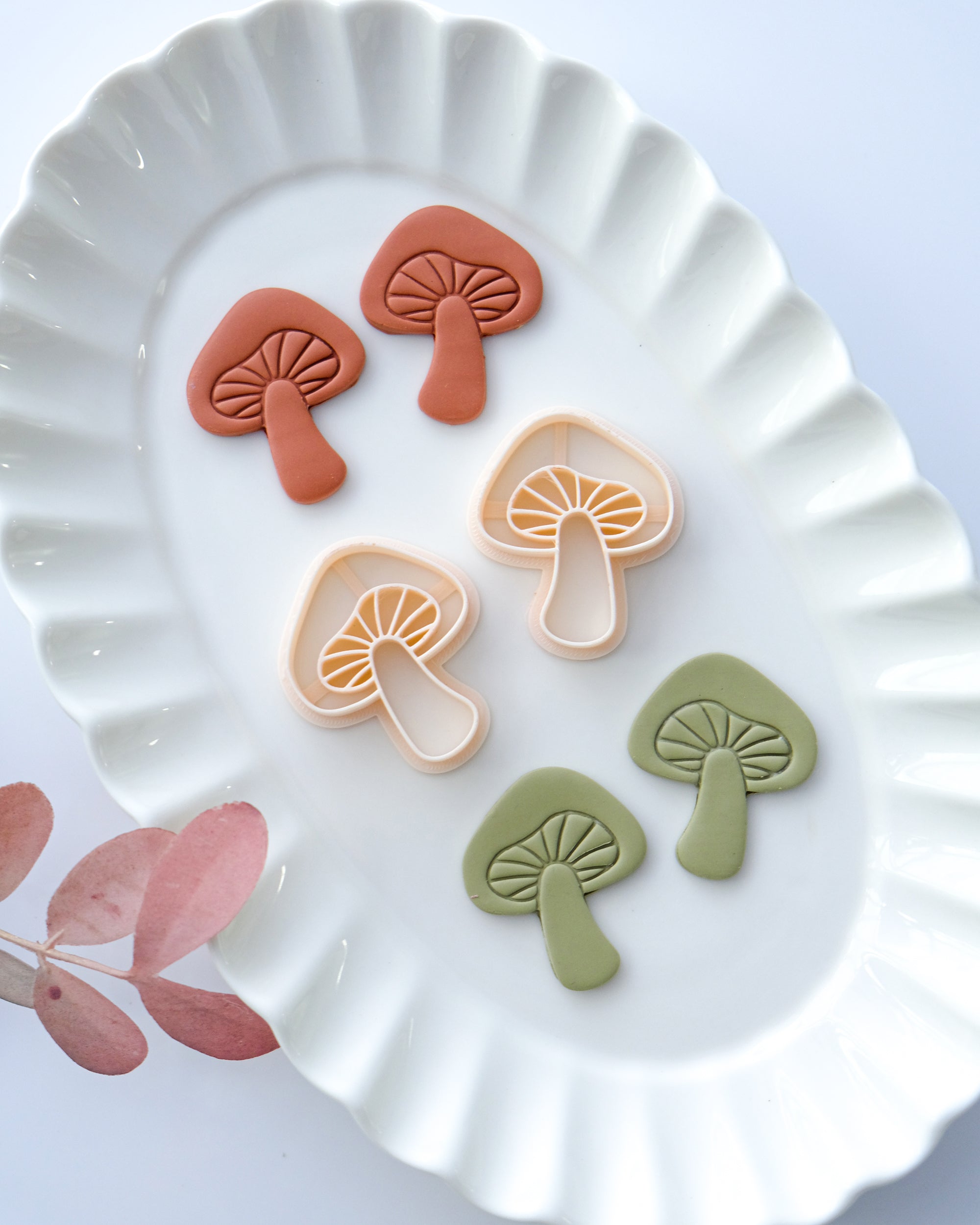 Organic Cane Polymer Clay Cutters for Earrings Set – RoseauxClayCo