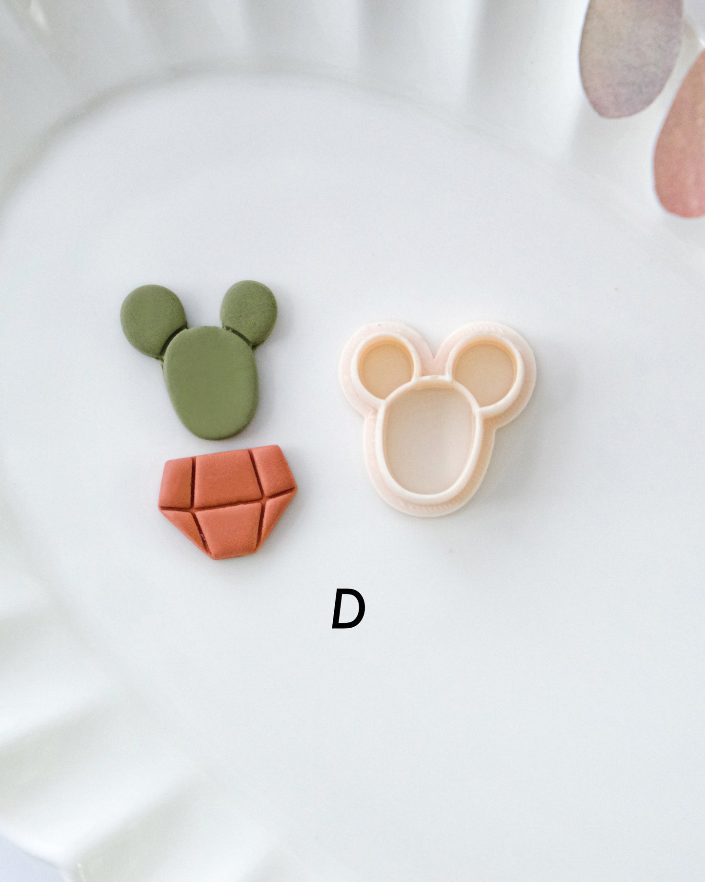Various Cactus Polymer Clay Cutters for Stud Earrings