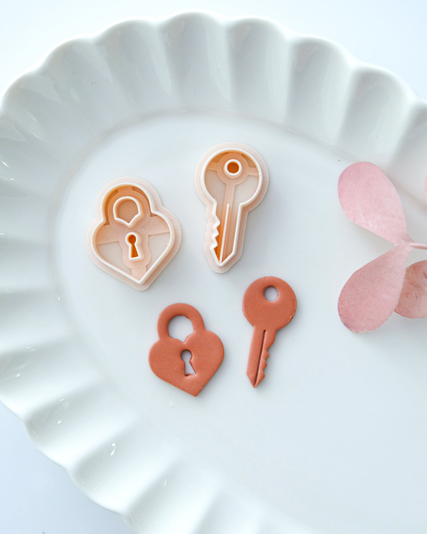 Key & Lock Polymer Clay Cutters Set