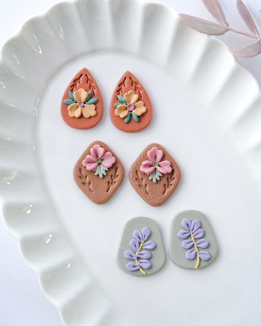 Petal Micro Mini Polymer Clay Cutters