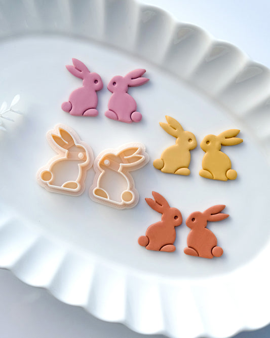 Easter Bunny#1 Clay Cutters