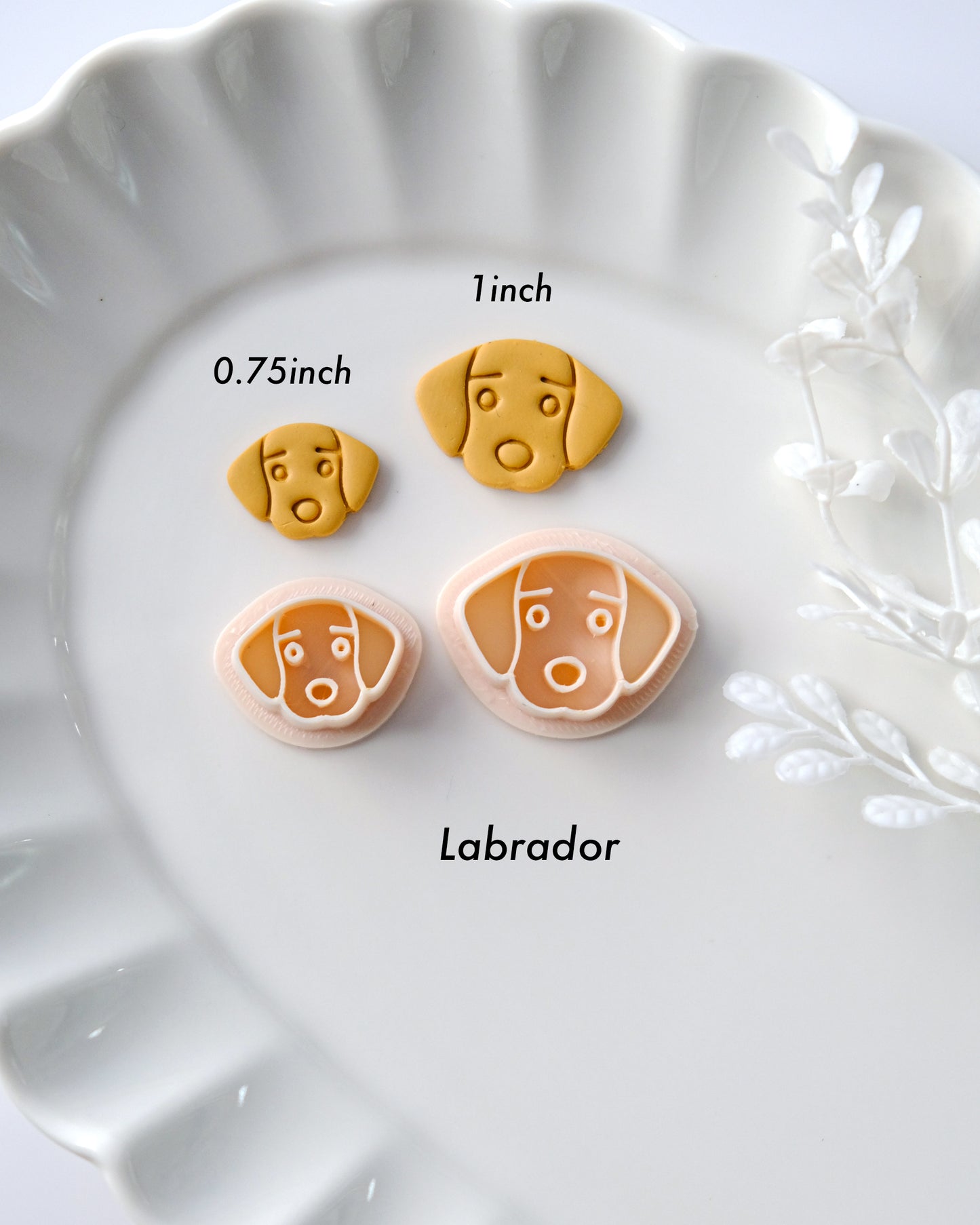 Puppy Dog Polymer Clay Cutters Set
