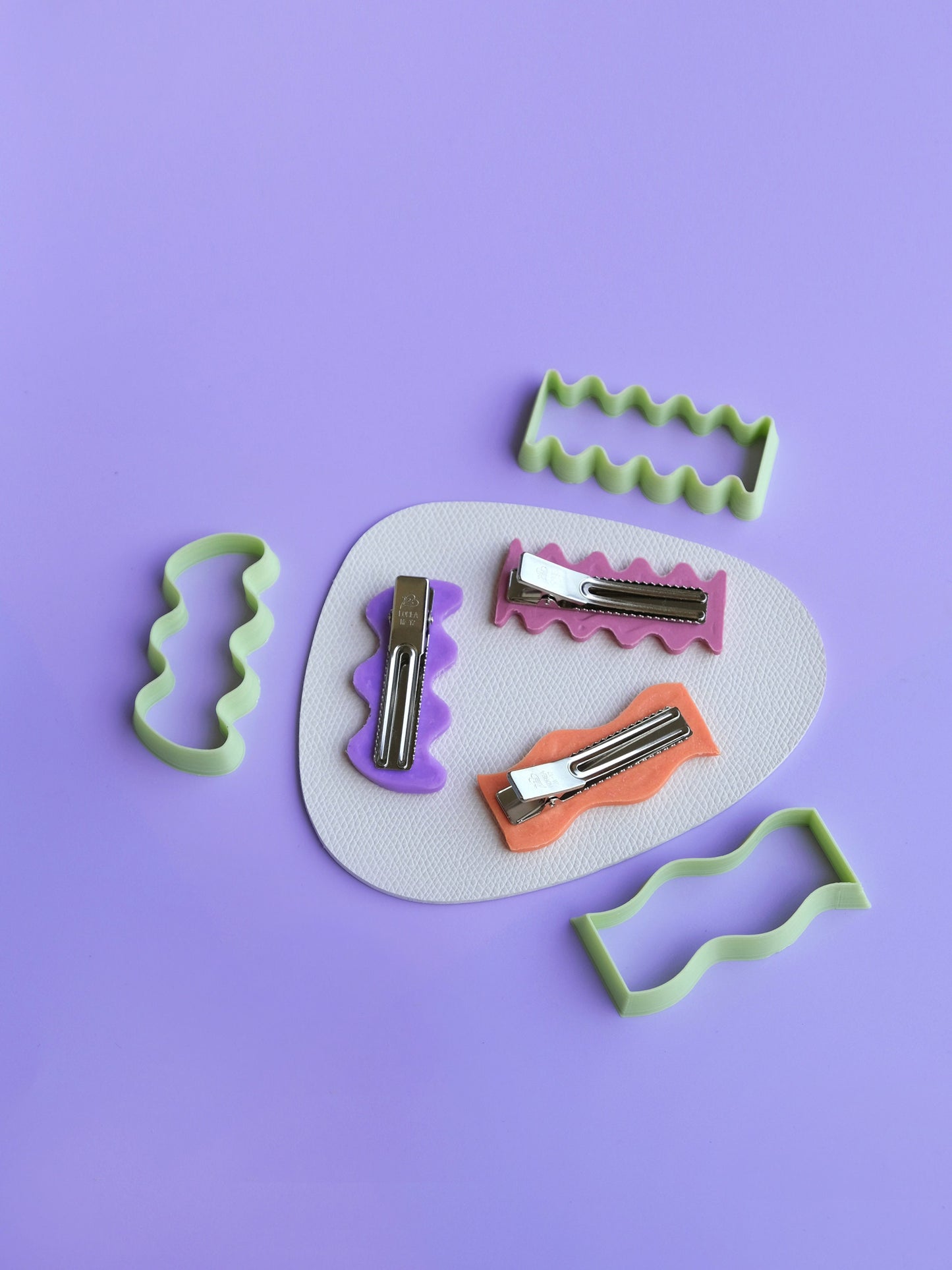 Clay Cutters Set For Hair Clips Hair Barrettes