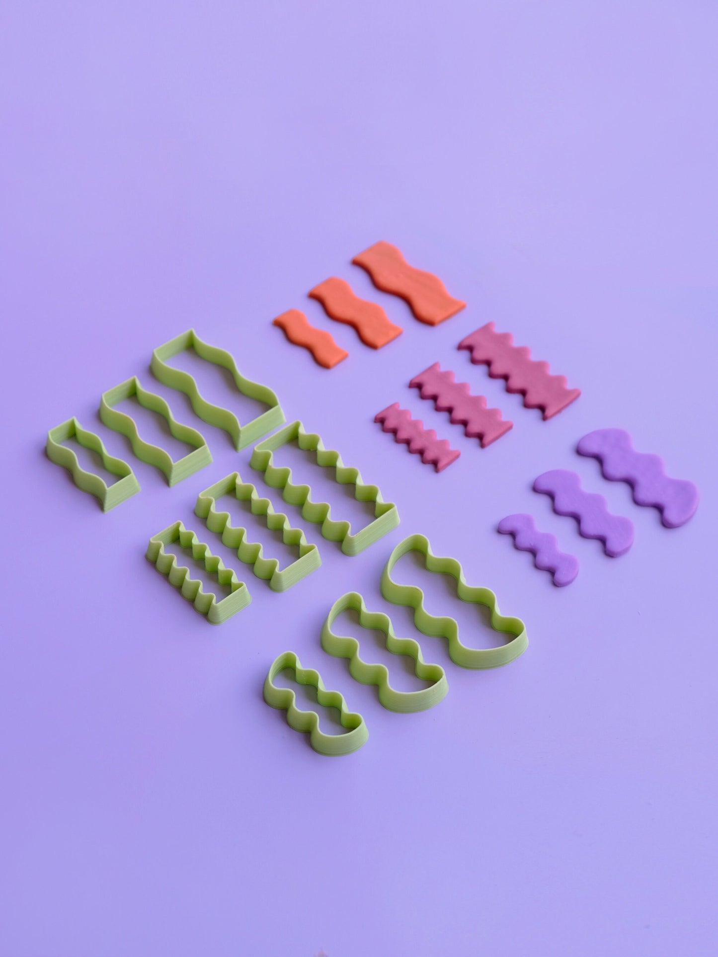 Clay Cutters Set For Hair Clips Hair Barrettes