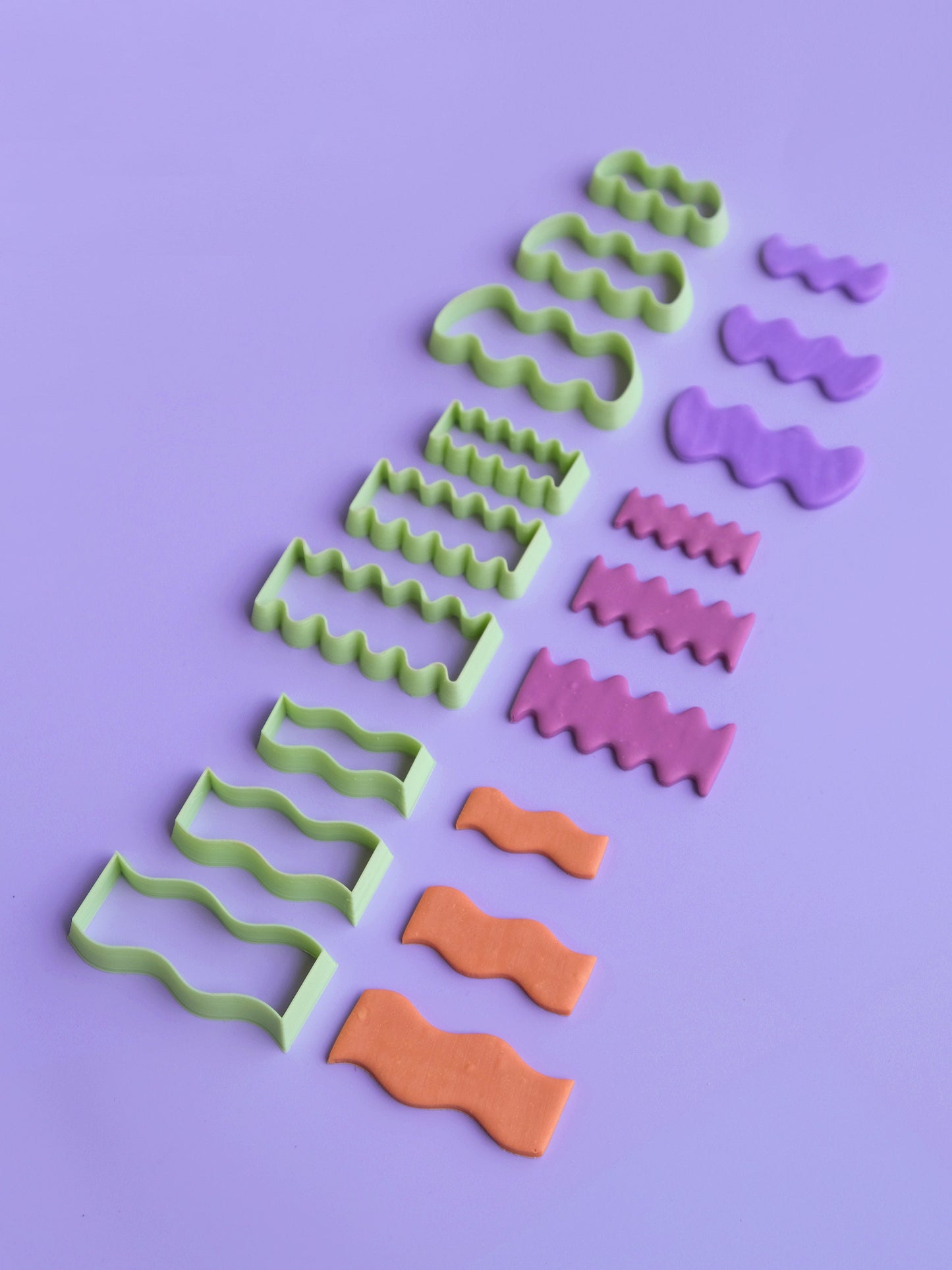 Clay Cutters Set For Hair Clips Hair Barrettes