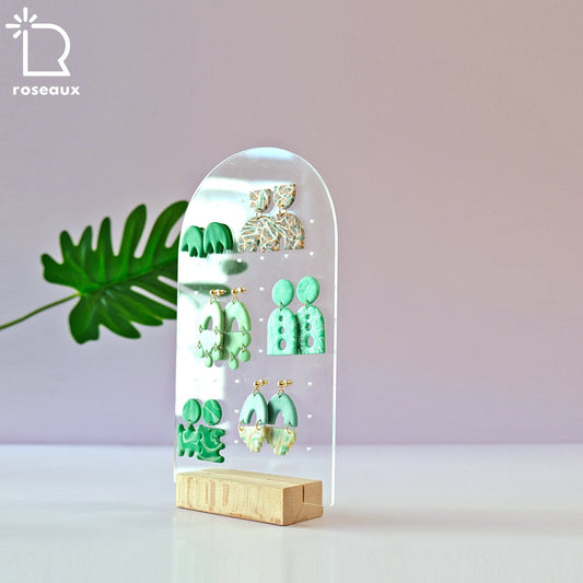 Acrylic Earring Holder for Girls Room Decor