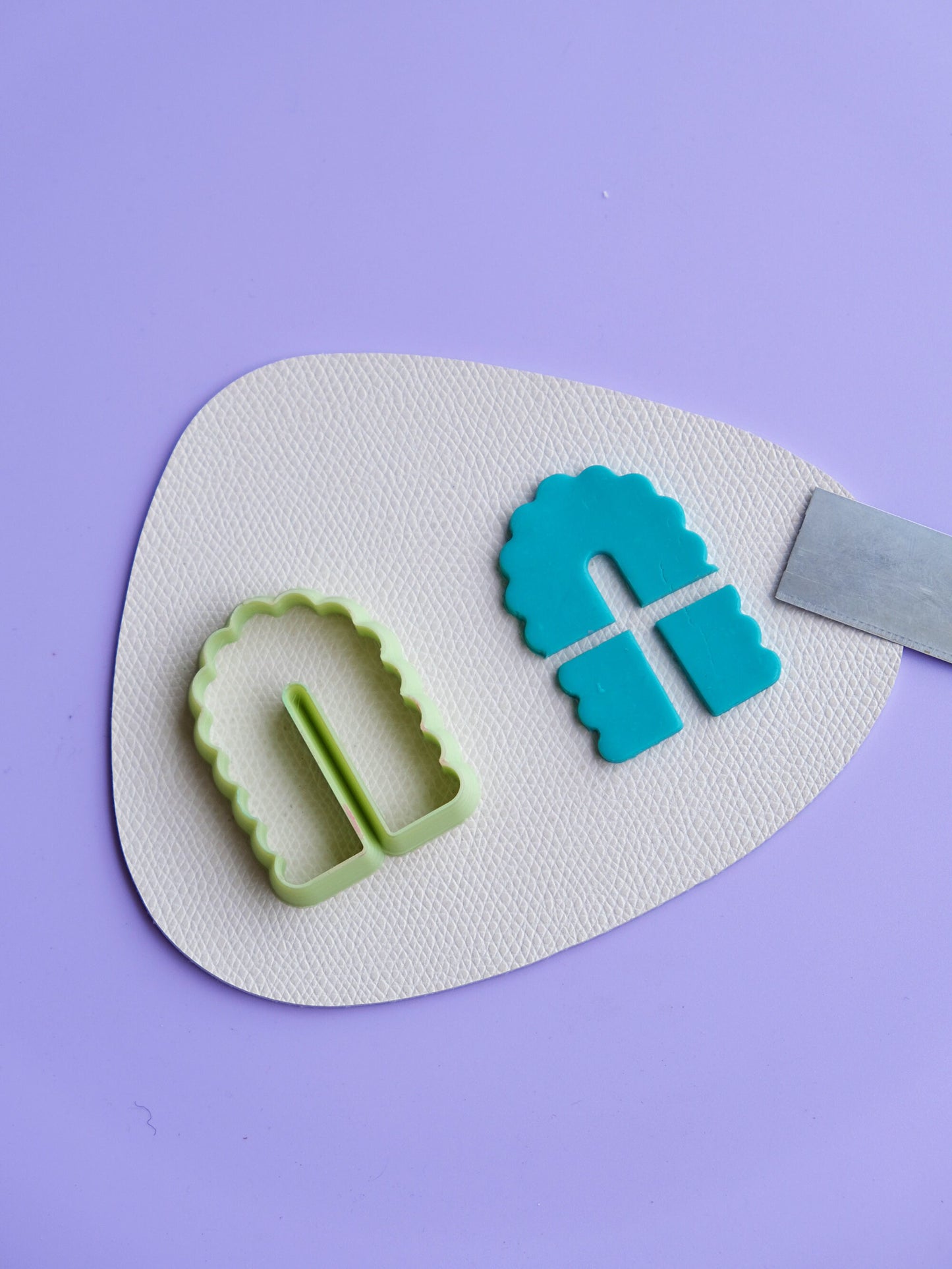 Funky U Shaped Clay Earring Cutters