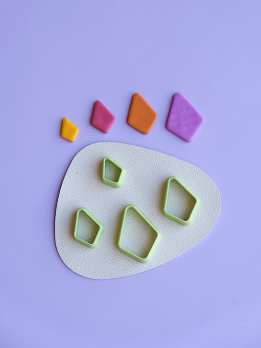 Diamond Shape Clay Cutters