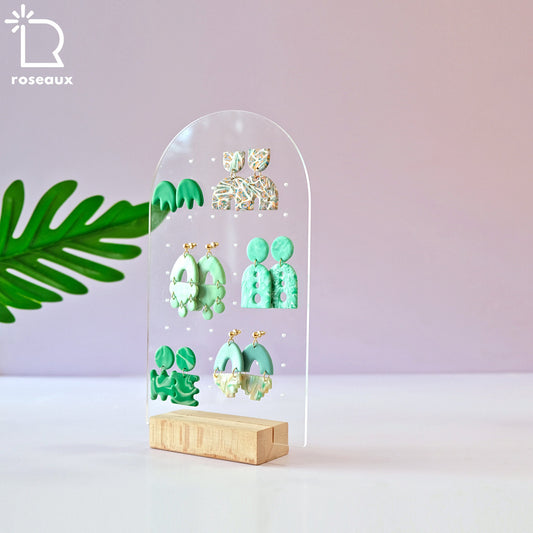 Acrylic Earring Holder for Girls Room Decor