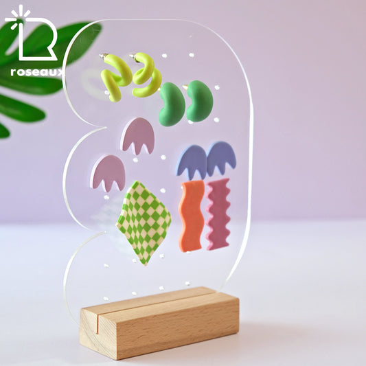 Flower Shaped Earring Holder