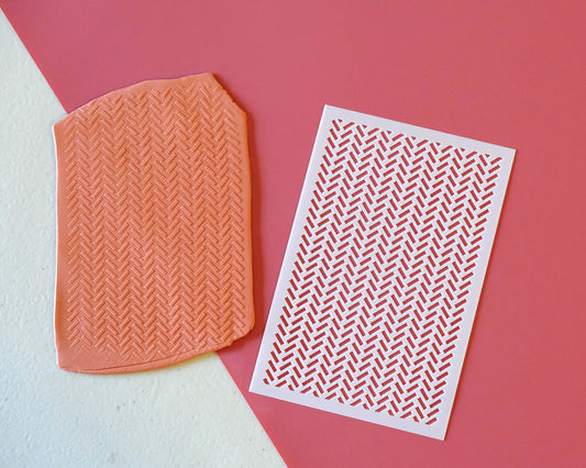 Texture Sheet For Polymer Clay Earring Making