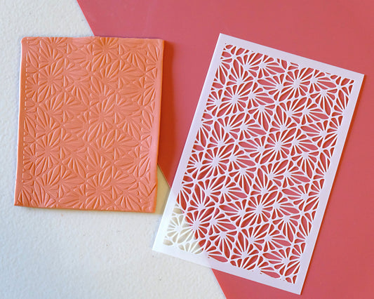 Texture Sheet For Polymer Clay Earring Making And Paper Crafting