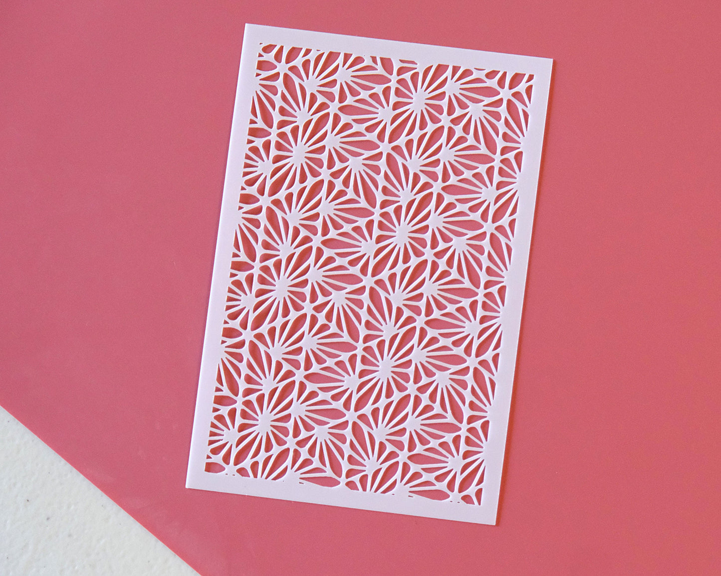Texture Sheet For Polymer Clay Earring Making And Paper Crafting